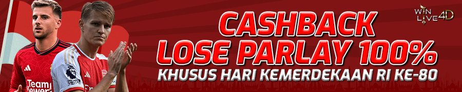CASHBACK LOSE PARLAY 100%