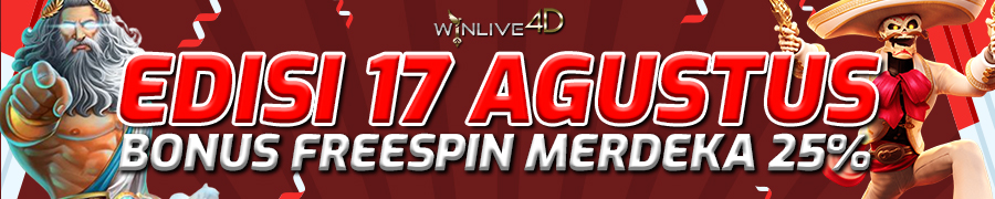 BONUS FREESPIN MERDEKA 25%