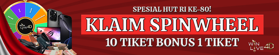 CLAIM 10 TIKET SPIN WHEEL